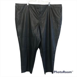 Nili Lotan x Target Women’s High-Rise Skinny Faux Leather Ankle Pants Sz 24W/26W